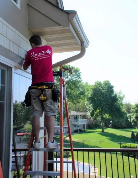 Sunesta certified installer with finished retractable awning